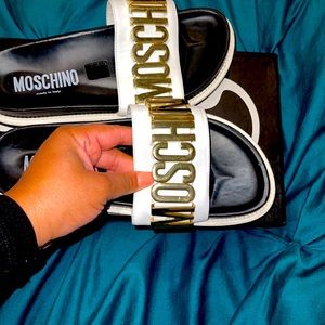 Moshino Unisex Slides